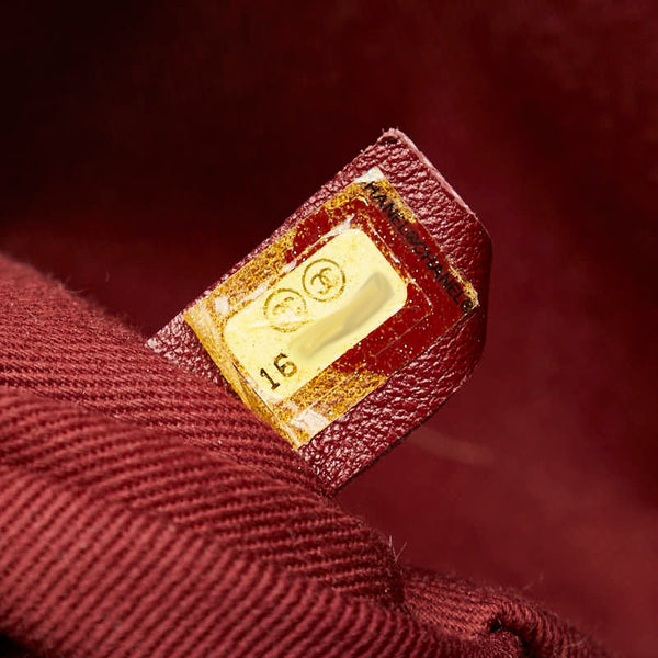 シャネル マトラッセ ココマーク ゴールド金具 ハンドバッグ ショルダーバッグ 2WAY ボルドー ワインレッド キャビアスキン レディース CHANEL 【中古】