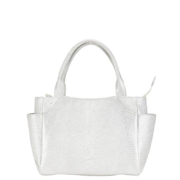 JRA ハンドバッグ ショルダーバッグ 2WAY ホワイト クロコダイル レディース 【中古】