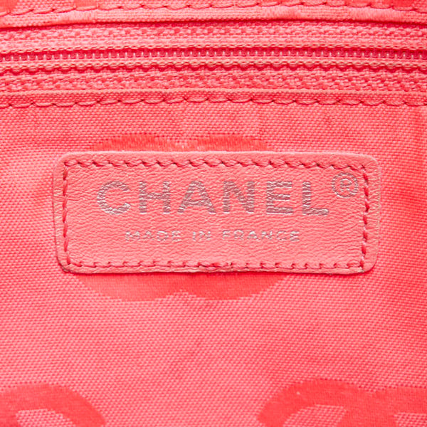 シャネル マトラッセ カンボンライン デカココマーク トートバッグ ショルダーバッグ ブラック ラムスキン レディース CHANEL 【中古】