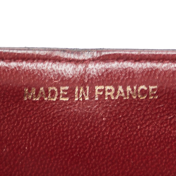 シャネル マトラッセ 23 ダブルフラップ  チェーン ショルダーバッグ ブラック ラムスキン レディース CHANEL 【中古】