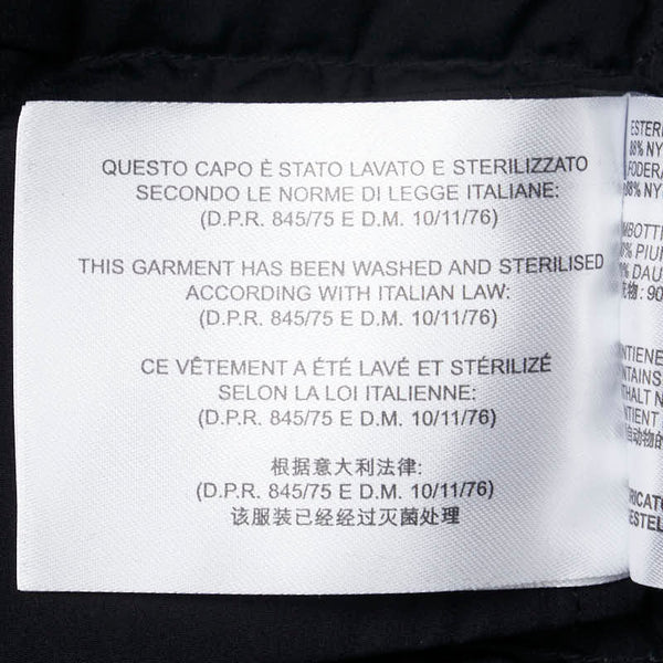 CAPE HORN ダウンコート ダウンジャケット サイズ:44 ブラック ナイロン ポリウレタン ダウン90%/フェザー10% レディース 【中古】