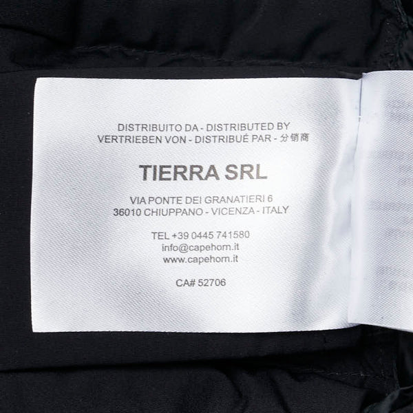 CAPE HORN ダウンコート ダウンジャケット サイズ:44 ブラック ナイロン ポリウレタン ダウン90%/フェザー10% レディース 【中古】
