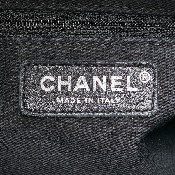 シャネル マトラッセ カメリア ココマーク チェーン トートバッグ ショルダーバッグ ブラック フェイクファー レディース CHANEL 【中古】