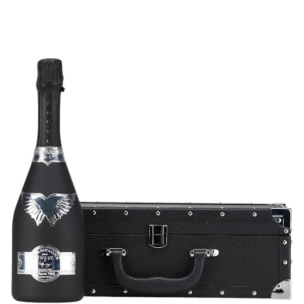ANGEL エンジェル シャンパーニュ NV ブリュット ブラック 750ml シャンパン 未開封 ブラック ガラス レディース 【中古】
