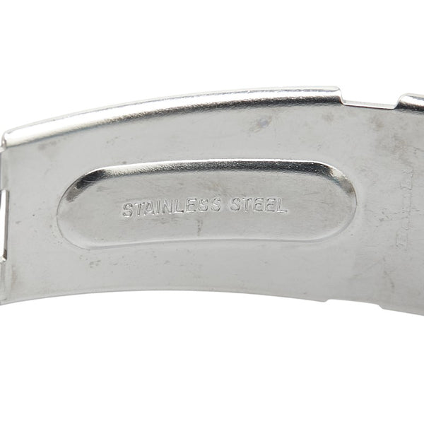 CRESTA 腕時計 クオーツ シルバー文字盤 K18 ゴールド レディース 【中古】