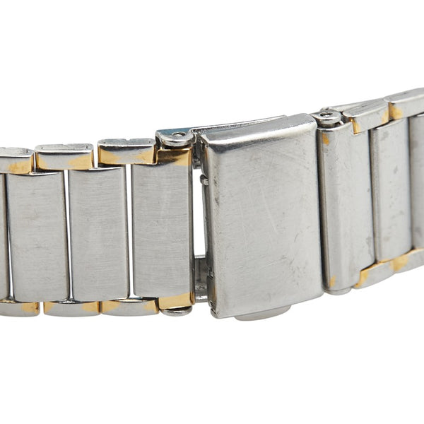 CRESTA 腕時計 クオーツ シルバー文字盤 K18 ゴールド レディース 【中古】