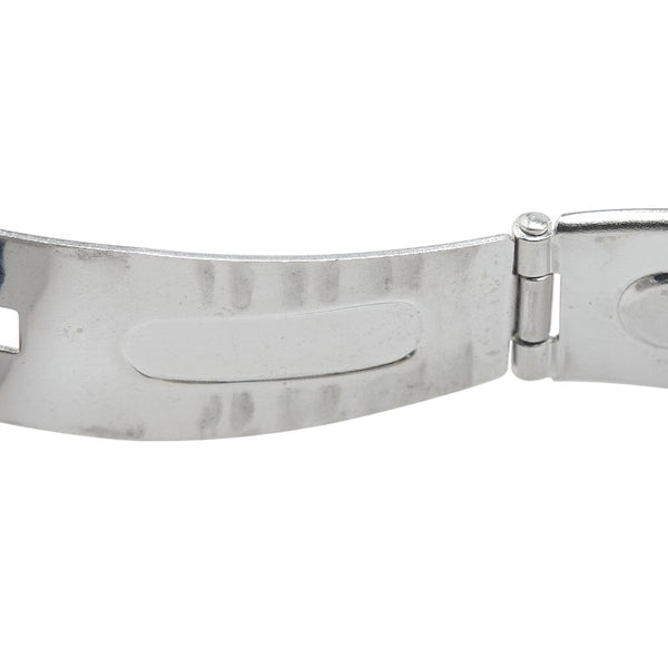 CRESTA 腕時計 クオーツ シルバー文字盤 K18 ゴールド レディース 【中古】