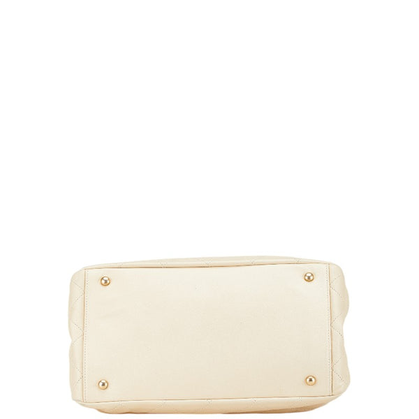 シャネル マトラッセ ココマーク インザミックス ハンドバッグ ショルダーバッグ 2WAY A67031 ベージュ ブラック ラムスキン レディース CHANEL 【中古】