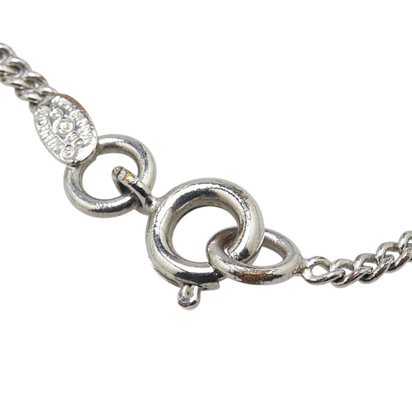 シャネル マトラッセ ココマーク カンボン ペンダントネックレス シルバー メタル レディース CHANEL 【中古】