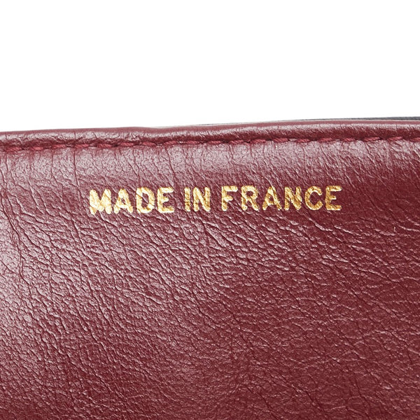 シャネル マトラッセ ココマーク Wフラップ チェーン ショルダーバッグ ハンドバッグ ブラック ラムスキン レディース CHANEL 【中古】