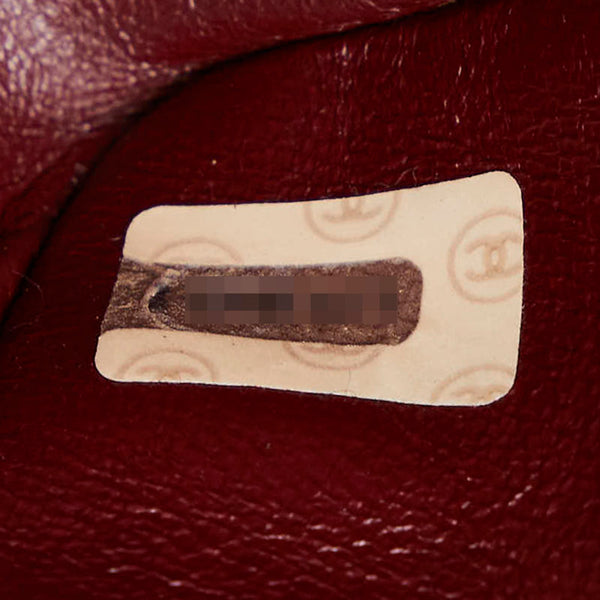 シャネル マトラッセ ココマーク Wフラップ チェーン ショルダーバッグ ハンドバッグ ブラック ラムスキン レディース CHANEL 【中古】