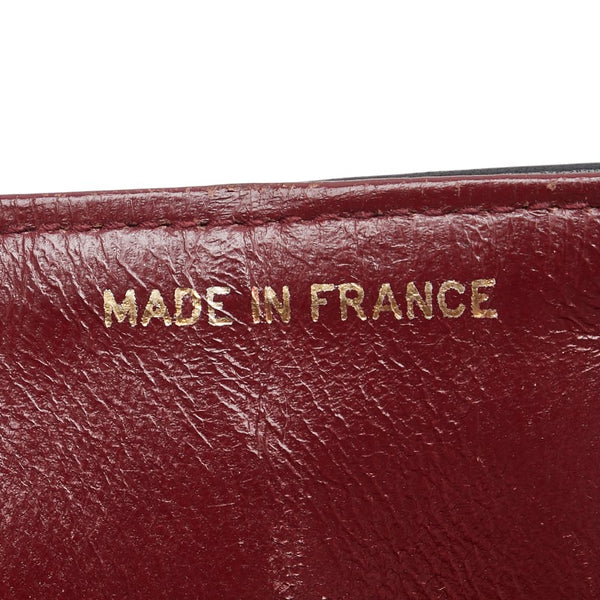 シャネル マトラッセ ココマーク Wフラップ チェーン ショルダーバッグ ハンドバッグ ブラック ラムスキン レディース CHANEL 【中古】