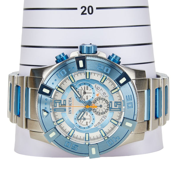 INVICTA 腕時計 38194 クオーツ シルバー文字盤 ステンレススチール メンズ 【中古】