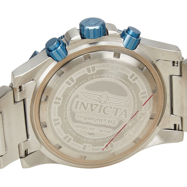 INVICTA 腕時計 38194 クオーツ シルバー文字盤 ステンレススチール メンズ 【中古】