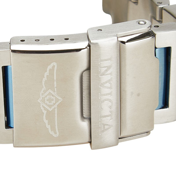 INVICTA 腕時計 38194 クオーツ シルバー文字盤 ステンレススチール メンズ 【中古】