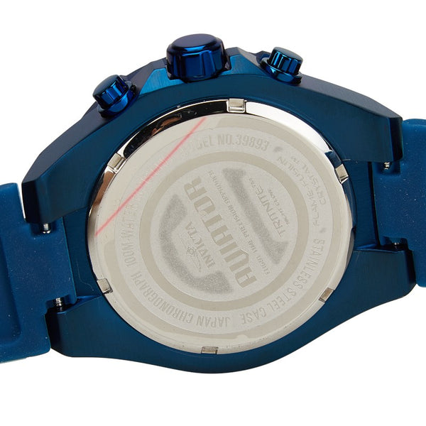 INVICTA AVIATOR 腕時計 39893 クオーツ ブルー文字盤 ステンレススチール ラバー メンズ 【中古】