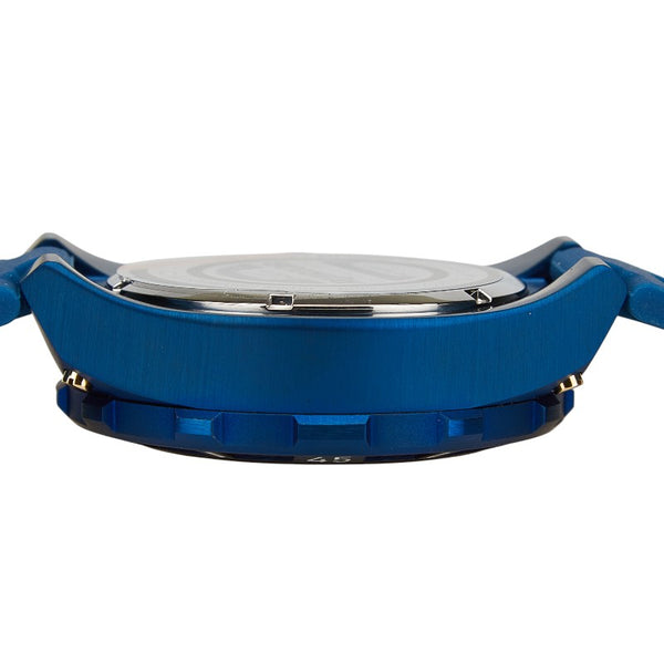 INVICTA AVIATOR 腕時計 39893 クオーツ ブルー文字盤 ステンレススチール ラバー メンズ 【中古】