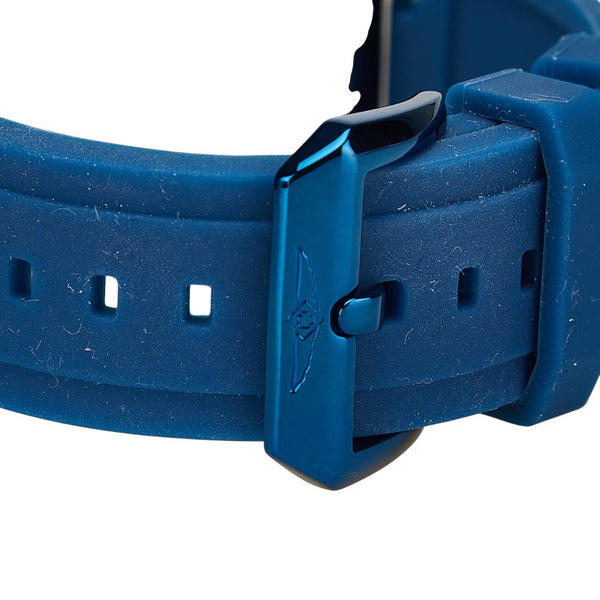 INVICTA AVIATOR 腕時計 39893 クオーツ ブルー文字盤 ステンレススチール ラバー メンズ 【中古】