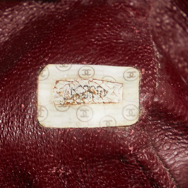 シャネル マトラッセ ココマーク ゴールド金具 ハンドバッグ ブラック ラムスキン レディース CHANEL 【中古】