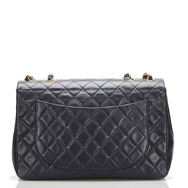 シャネル マトラッセ 34 斜め掛け チェーン ショルダーバッグ トートバッグ ブラック ゴールド ラムスキン レディース CHANEL 【中古】