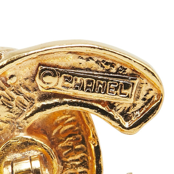 シャネル マトラッセ ココマーク カフス ゴールド メッキ メンズ CHANEL 【中古】