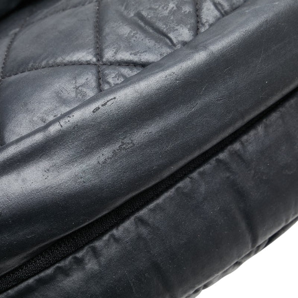 シャネル マトラッセ コココクーン メッセンジャーバッグ ショルダーバッグ ブラック レザー レディース CHANEL 【中古】