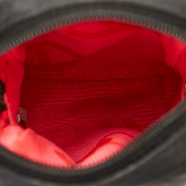 シャネル マトラッセ カンボンライン シガレットケース 小物入れ ブラック レザー レディース CHANEL 【中古】