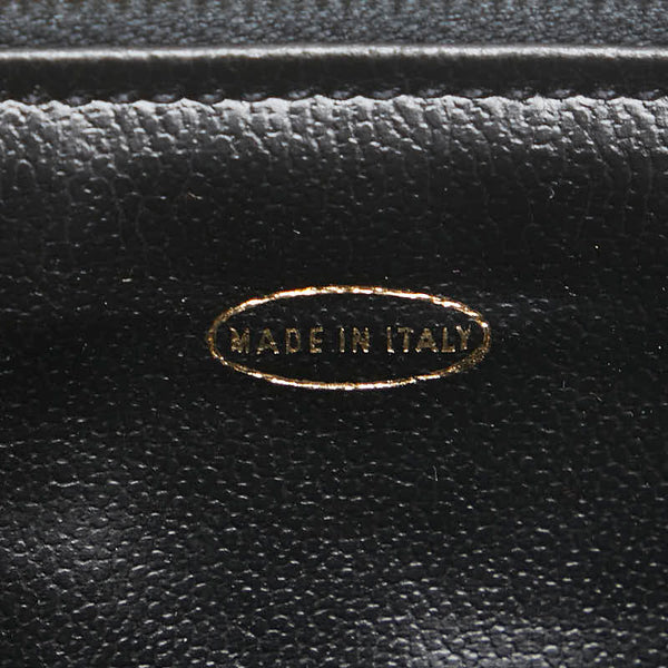 シャネル ビコローレ ココマーク バニティバッグ ブラック レザー レディース CHANEL 【中古】