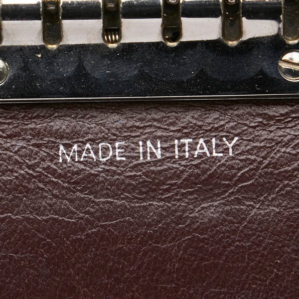 シャネル マトラッセ ココマーク キーケース 6連 ブラック ラムスキン レディース CHANEL 【中古】