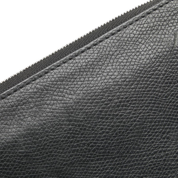 CAMILLE FOURNET カミーユフォルネ ラウンドジップ 長財布 ブラック ブルー レザー アリゲーター レディース 【中古】