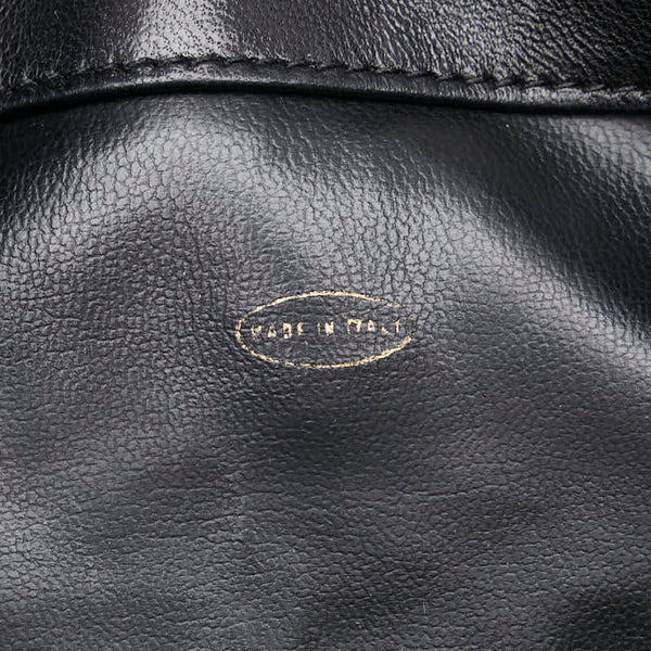 シャネル マトラッセ ココマーク ゴールド金具 チェーン リュック バックパック ブラック ラムスキン レディース CHANEL 【中古】