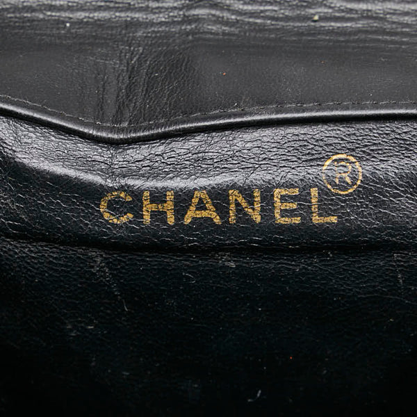 シャネル マトラッセ ココマーク ゴールド金具 チェーン リュック バックパック ブラック ラムスキン レディース CHANEL 【中古】