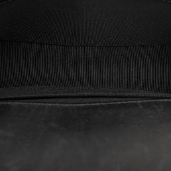 シャネル ボーイシャネル ココマーク チェーンショルダーバッグ ベージュ ブラック ラムスキン レディース CHANEL 【中古】