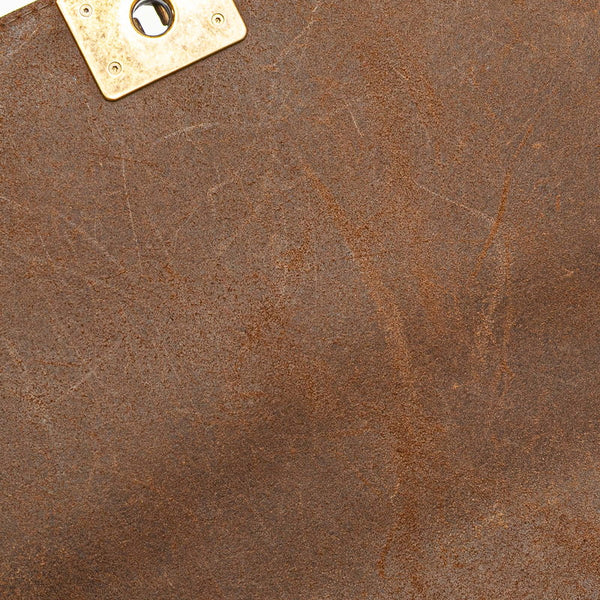 シャネル ボーイシャネル30 ココマーク チェーン ショルダーバッグ ハンドバッグ パープル ブラウン ラムスキン スウェード レディース CHANEL 【中古】