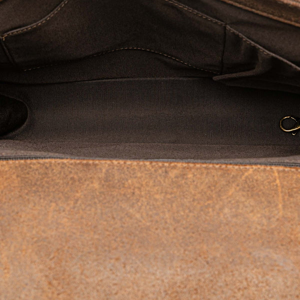 シャネル ボーイシャネル30 ココマーク チェーン ショルダーバッグ ハンドバッグ パープル ブラウン ラムスキン スウェード レディース CHANEL 【中古】