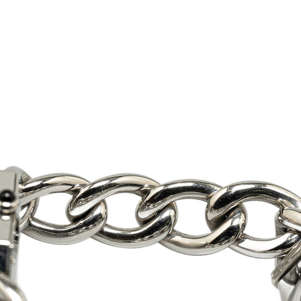 シャネル プルミエール ベゼルダイヤ 腕時計 サイズ:S H0495 クオーツ ブラック文字盤 ステンレススチール レディース CHANEL 【中古】