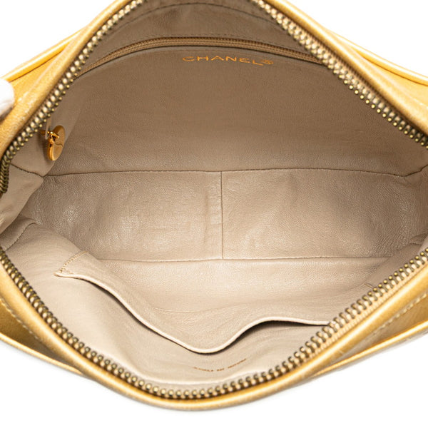 シャネル マトラッセ ココマーク ココボール チェーンショルダーバッグ ゴールド ラムスキン レディース CHANEL 【中古】