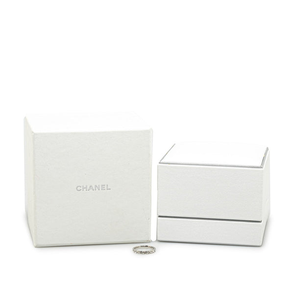 シャネル マトラッセ ココクラッシュ コレクション マリッジ スモール キルティング リング 指輪 Pt950 プラチナ ダイヤモンド レディース CHANEL 【中古】