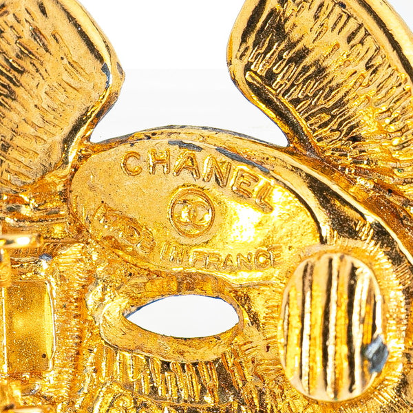 シャネル マトラッセ ココマーク イヤリング ゴールド メッキ レディース CHANEL 【中古】