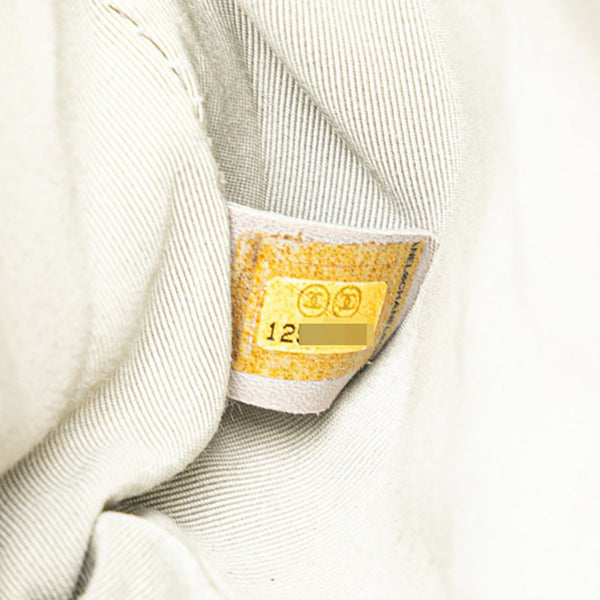 シャネル バブルキルト ココマーク チェーン ワンショルダーバッグ ホワイト ラムスキン レディース CHANEL 【中古】