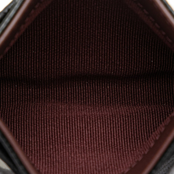 シャネル マトラッセ ココマーク ゴールド金具 クラシック カードケース AP4472 ブラック キャビアスキン レディース CHANEL 【中古】