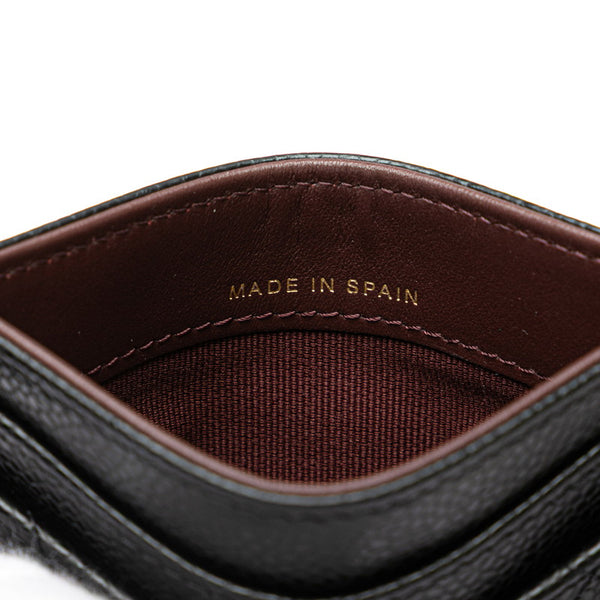 シャネル マトラッセ ココマーク ゴールド金具 クラシック カードケース AP4472 ブラック キャビアスキン レディース CHANEL 【中古】