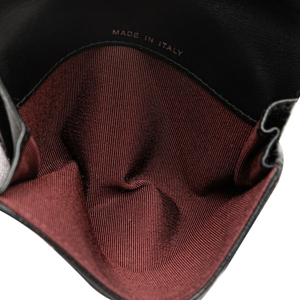 シャネル マトラッセ ココマーク カードケース パスケース A50169 ブラック レザー レディース CHANEL 【中古】