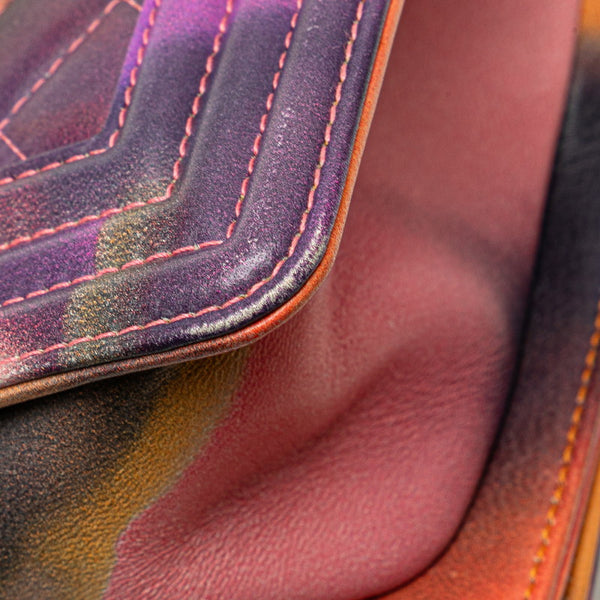 シャネル ボーイシャネル ココマーク チェーン ショルダーバッグ ハンドバッグ ピンク マルチカラー レザー レディース CHANEL 【中古】