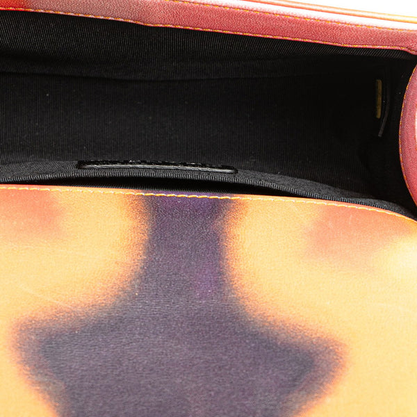 シャネル ボーイシャネル ココマーク チェーン ショルダーバッグ ハンドバッグ ピンク マルチカラー レザー レディース CHANEL 【中古】