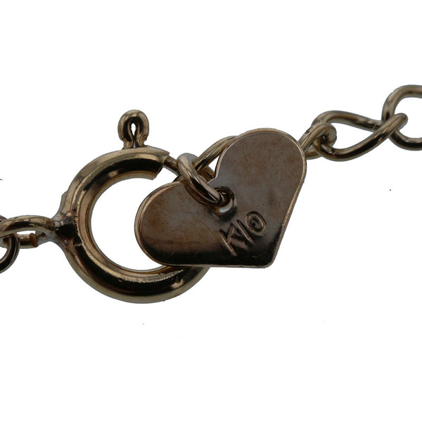 K10YG イエローゴールド アコヤパール4.2~5.3mm ブレスレット レディース 【中古】