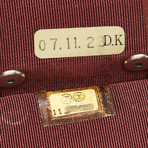 シャネル マトラッセ  6連 キーケース ブラック ラムスキン レディース CHANEL 【中古】