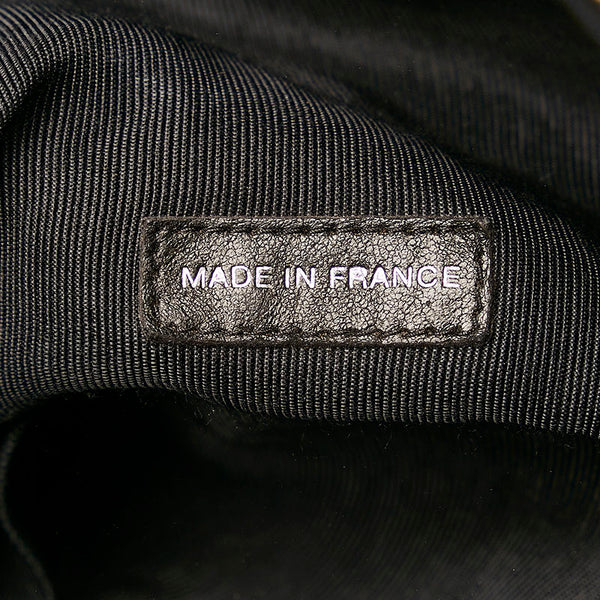 シャネル ハンドバッグ ブラック キャンバス レディース CHANEL 【中古】