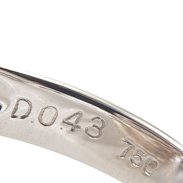 750 アメシスト1.24ct ダイヤ0.41ct リング 指輪 レディース 15.5号 【中古】