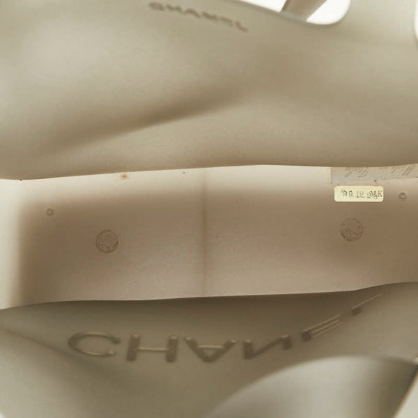 シャネル ハンドバッグ トートバッグ クリア ラバー レディース CHANEL 【中古】